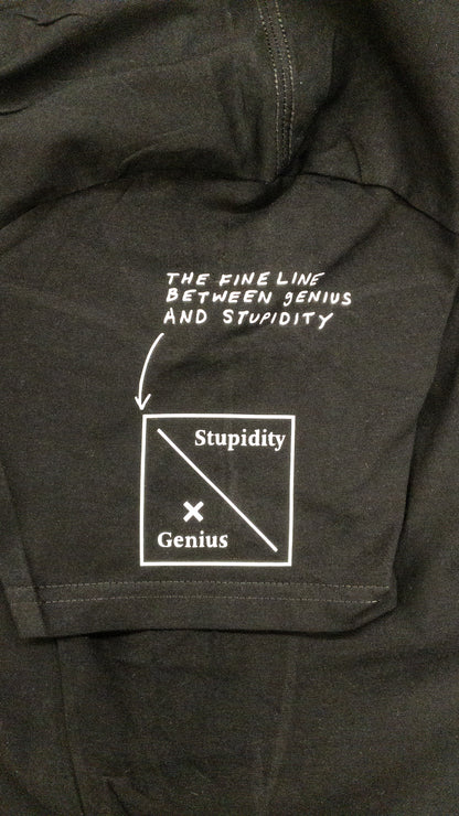 "Fine Line Between Genius and Stupidity" Limited Edtion T-Shirt
