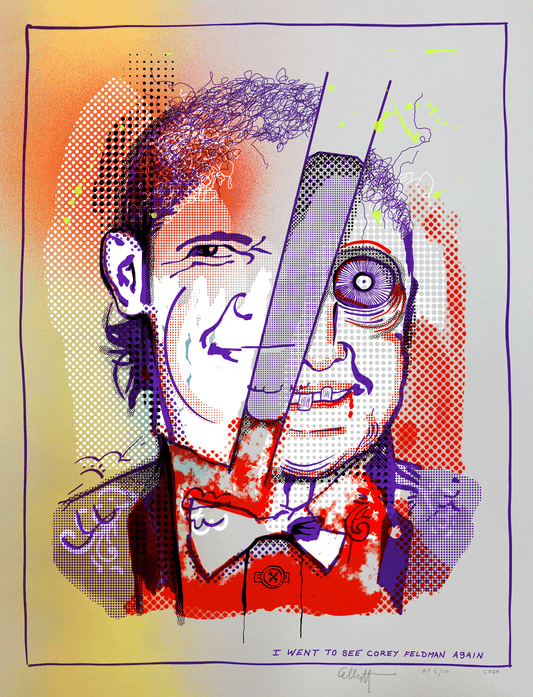 Limited Edition Portrait of Corey Feldman #2 by Elliott Earls